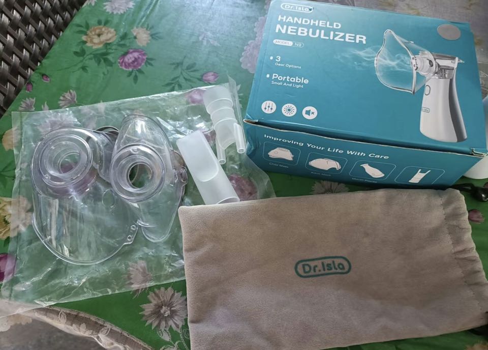 Flüsterleise Inhalation mit der Dr. Isla SilentMesh™ Technologie