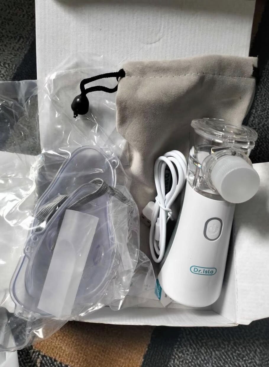 Flüsterleise Inhalation mit der Dr. Isla SilentMesh™ Technologie