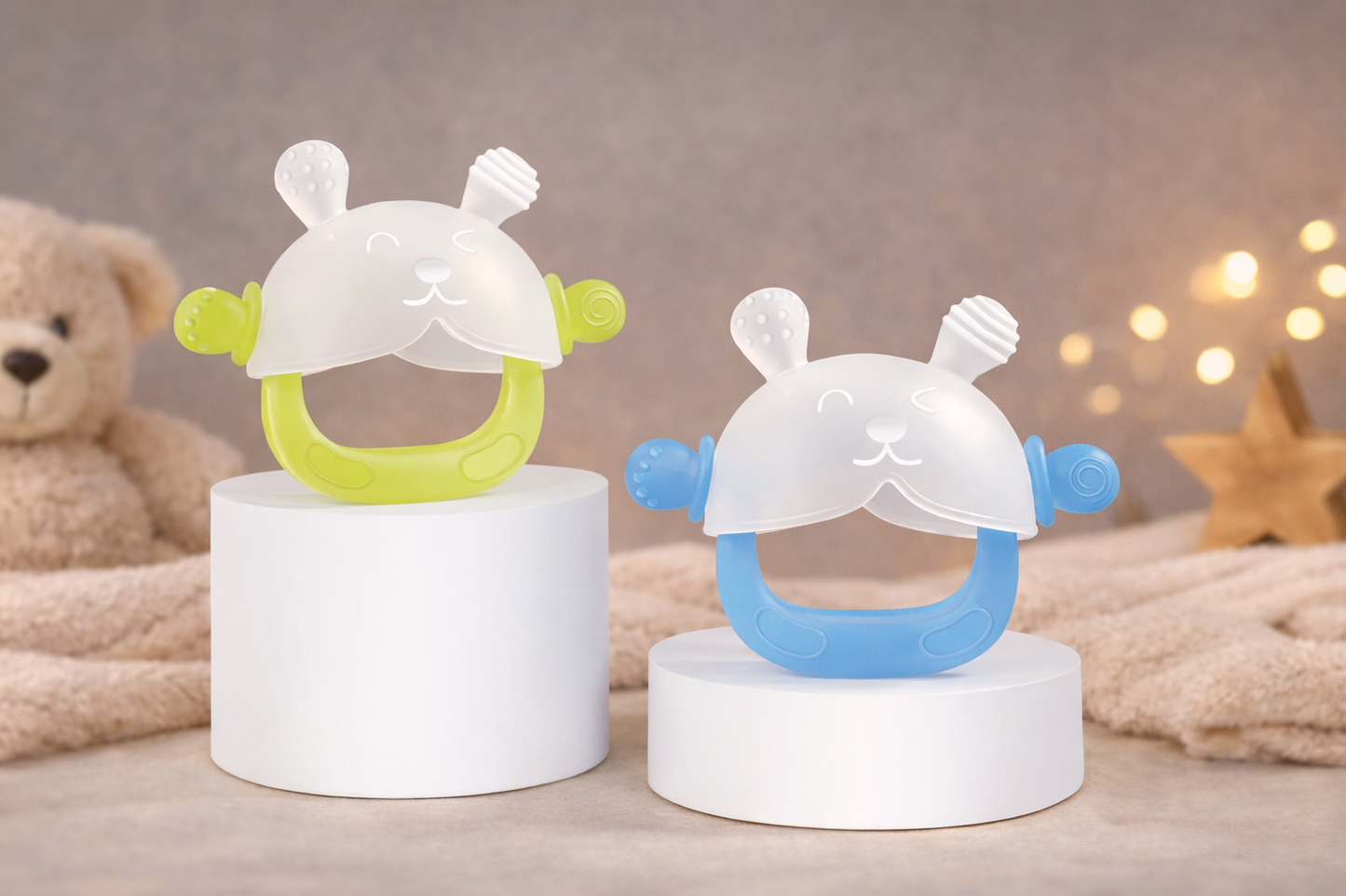 ❤️ NoThumb Baby Teether™ / Der Beißring, der Daumenlutschen ersetzt