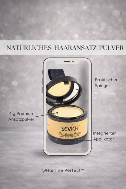 Hairline Perfect™ / Natürliches Haaransatz-Puder für sofortige Fülle – Unisex | 4g