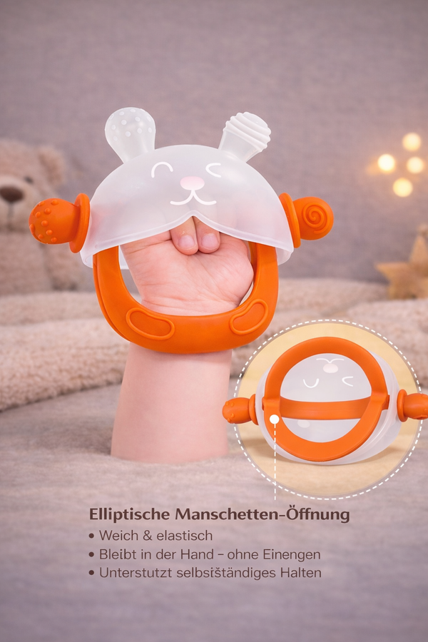 ❤️ NoThumb Baby Teether™ / Der Beißring, der Daumenlutschen ersetzt